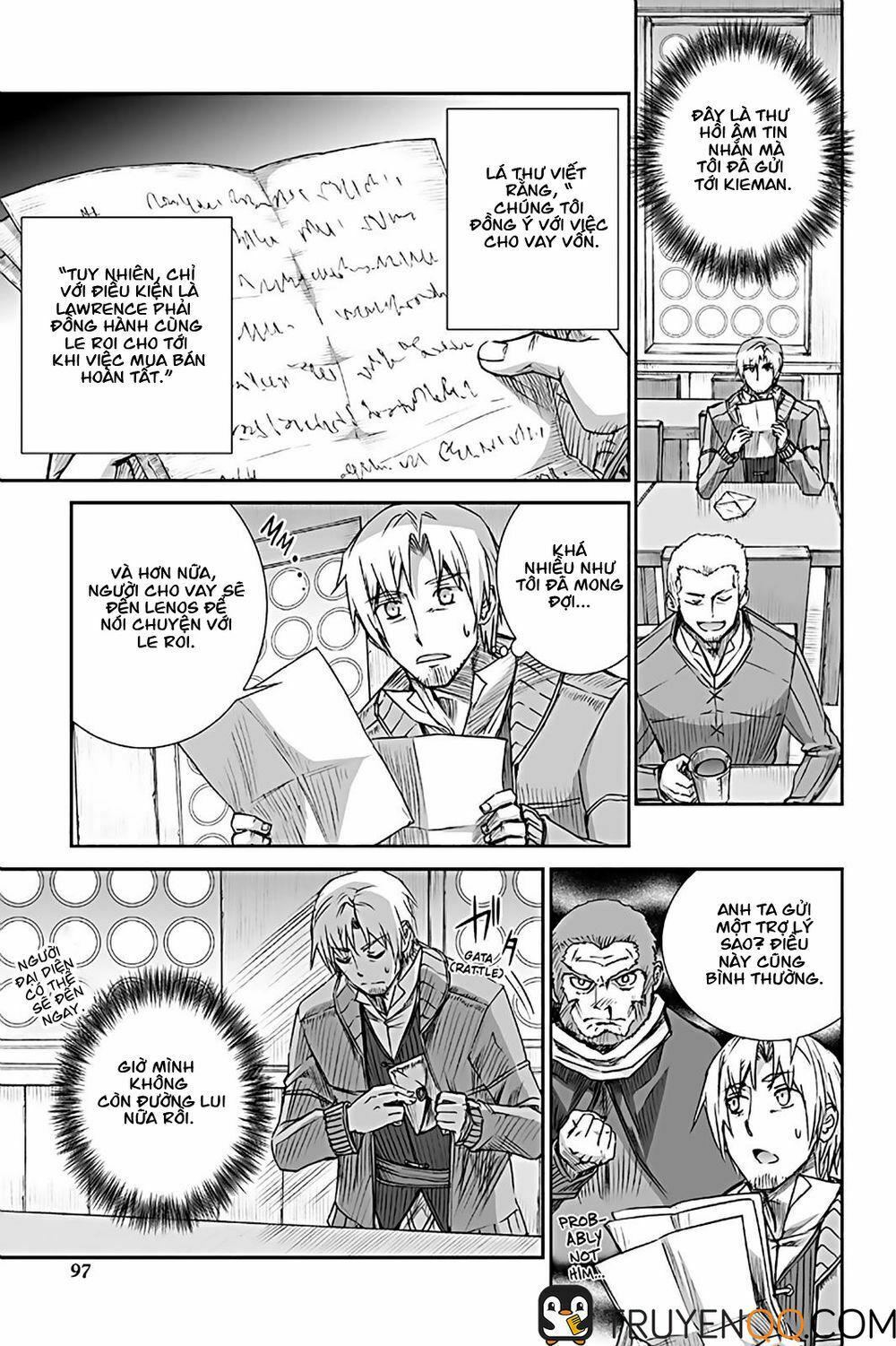 Ookami to Koushinryou: Chapter 72