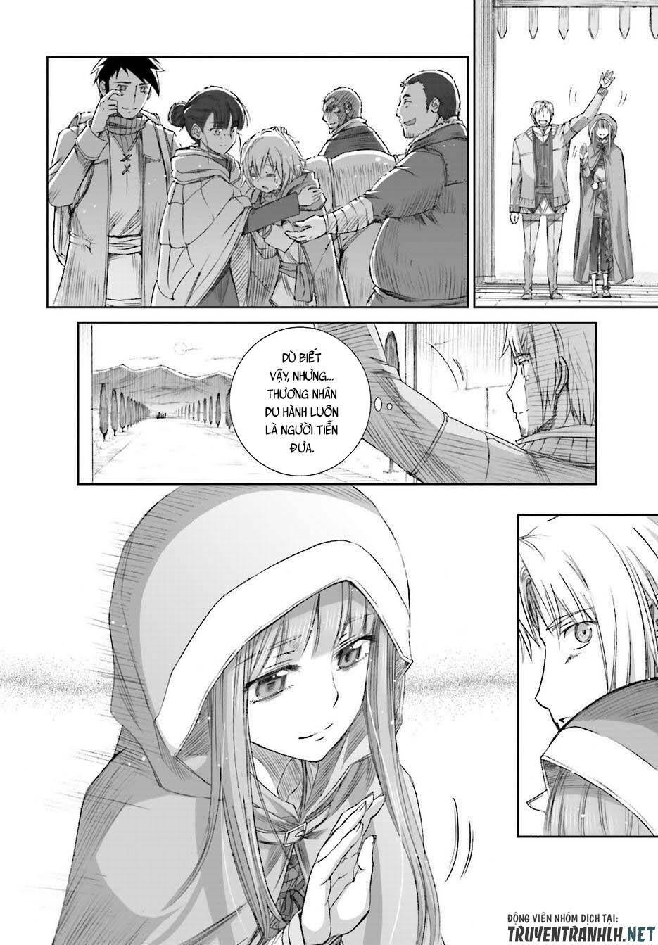 Ookami to Koushinryou: Chapter 74