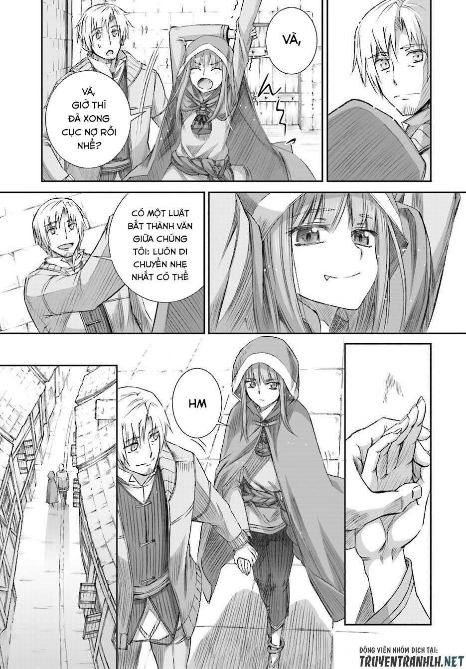 Ookami to Koushinryou: Chapter 74