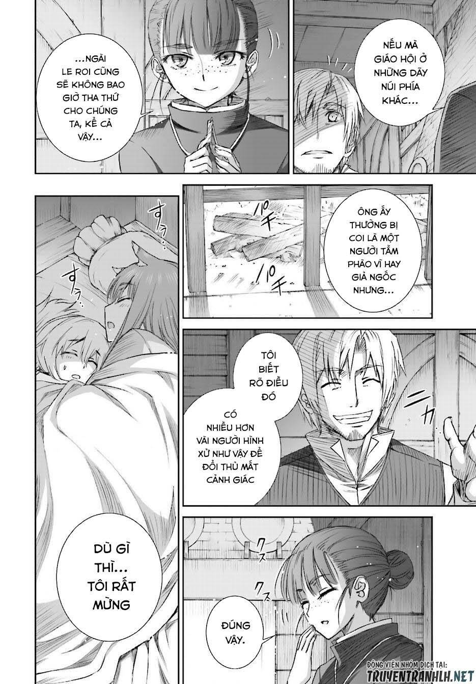Ookami to Koushinryou: Chapter 74