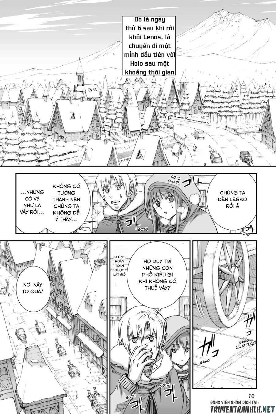 Ookami to Koushinryou: Chapter 75