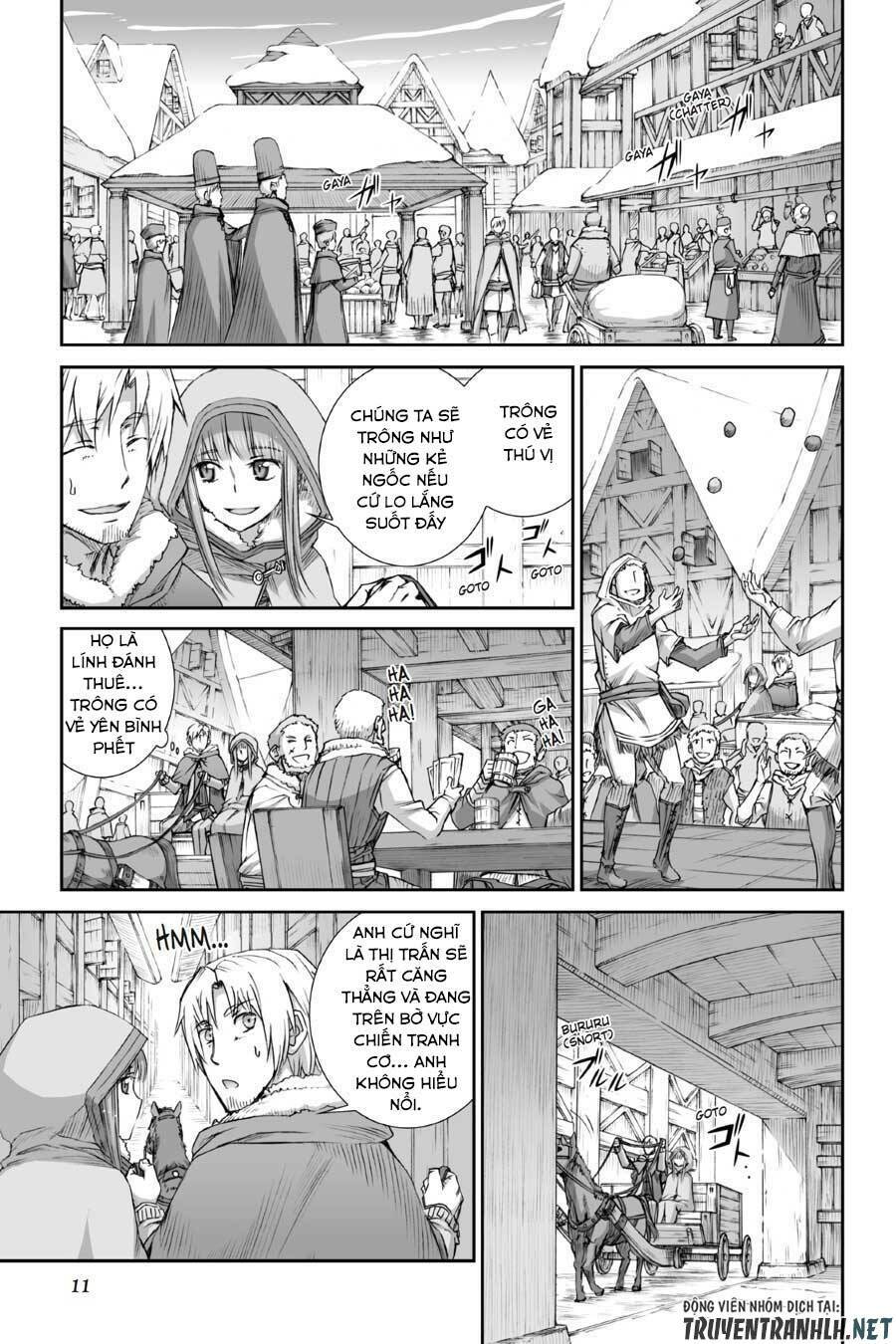 Ookami to Koushinryou: Chapter 75