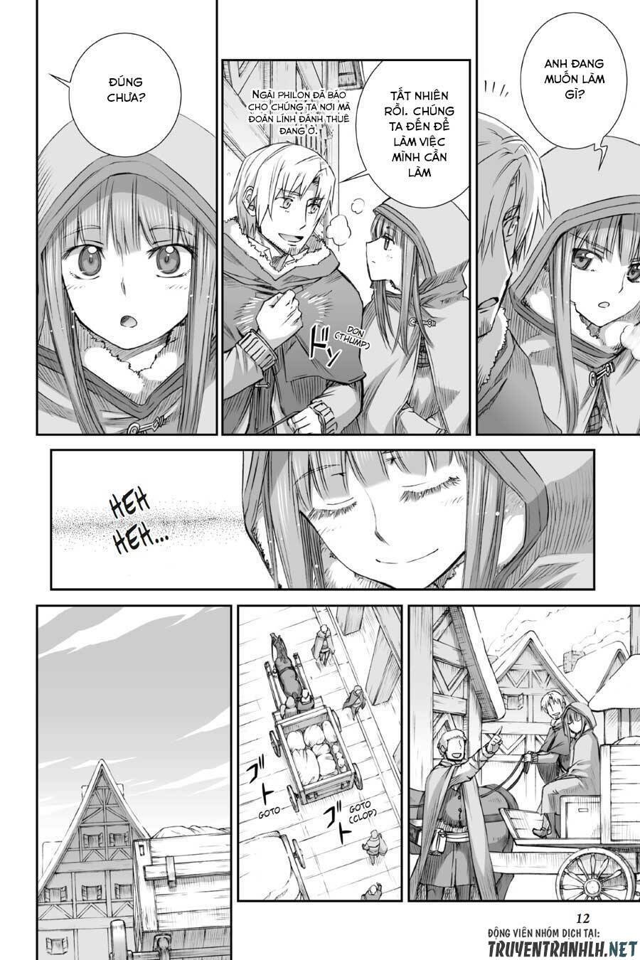 Ookami to Koushinryou: Chapter 75