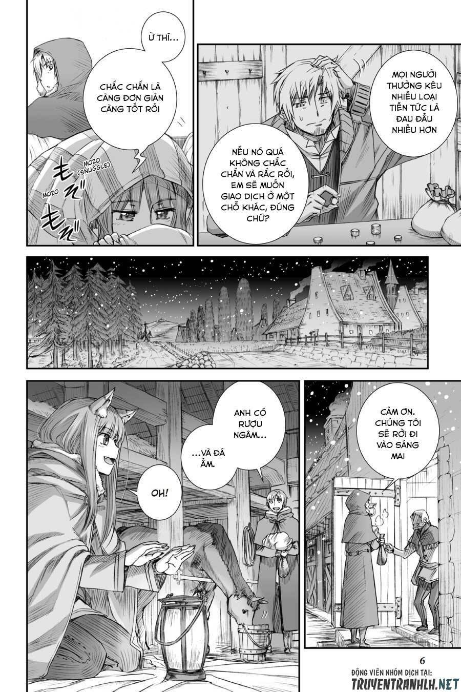 Ookami to Koushinryou: Chapter 75