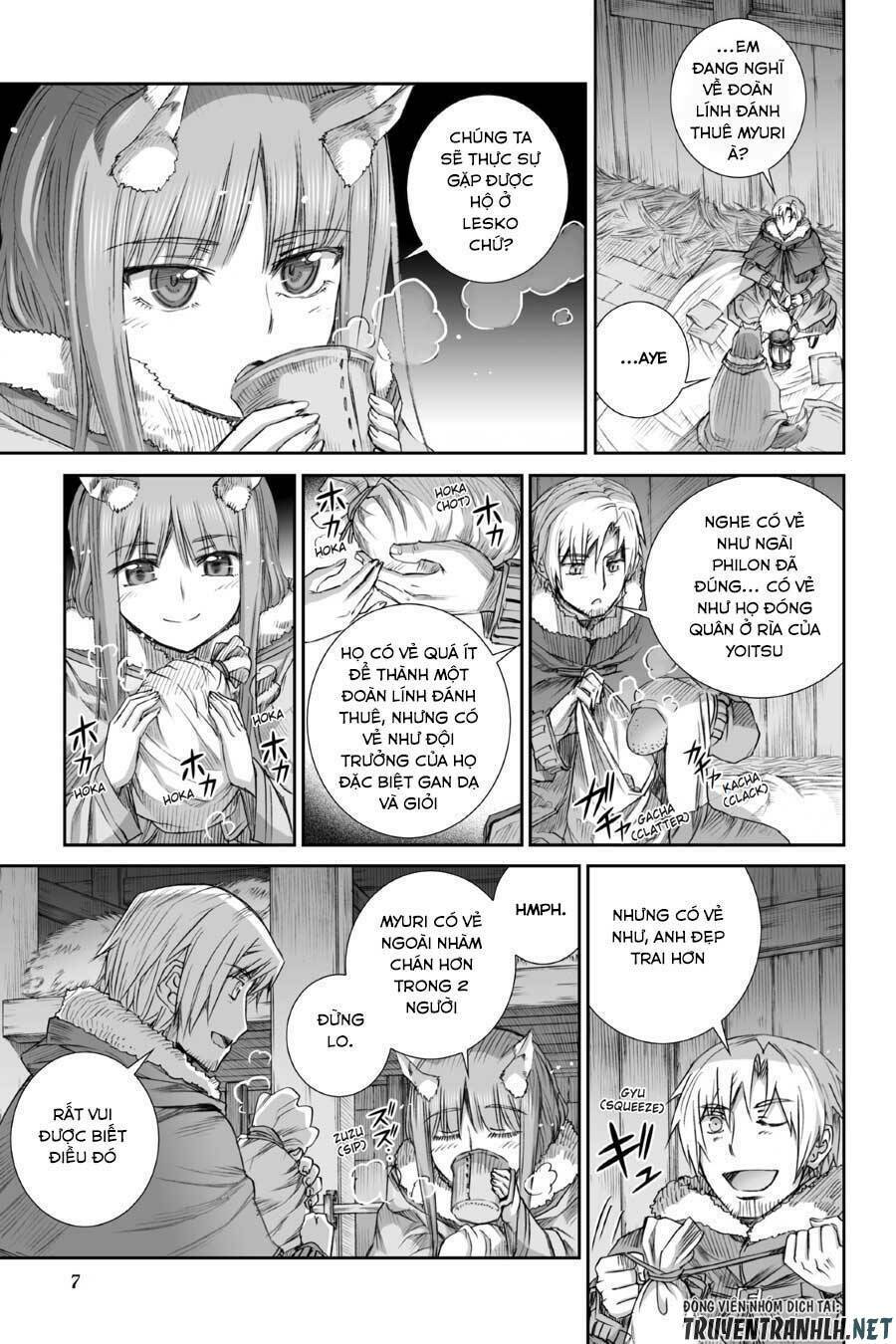 Ookami to Koushinryou: Chapter 75
