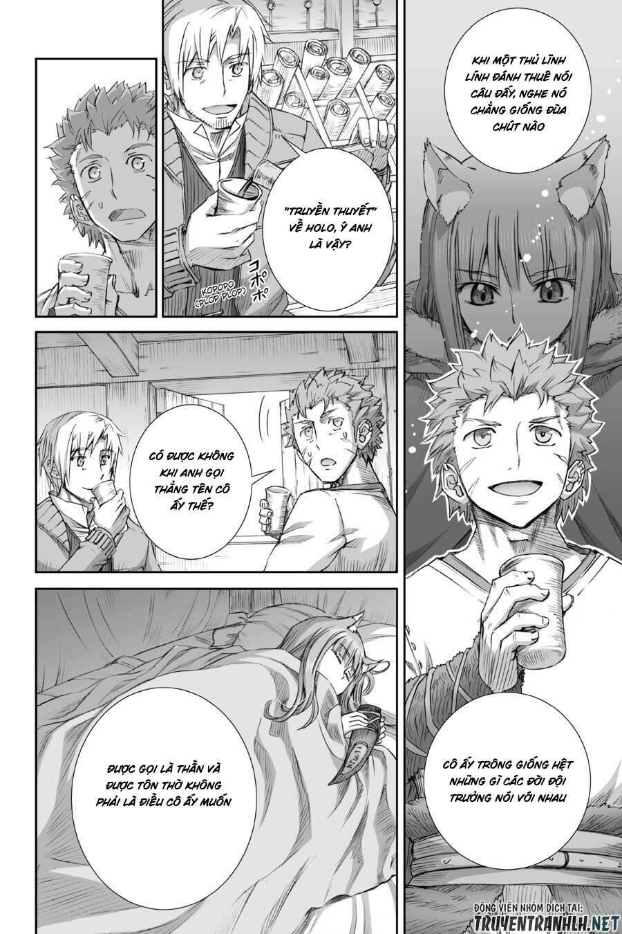 Ookami to Koushinryou: Chapter 76