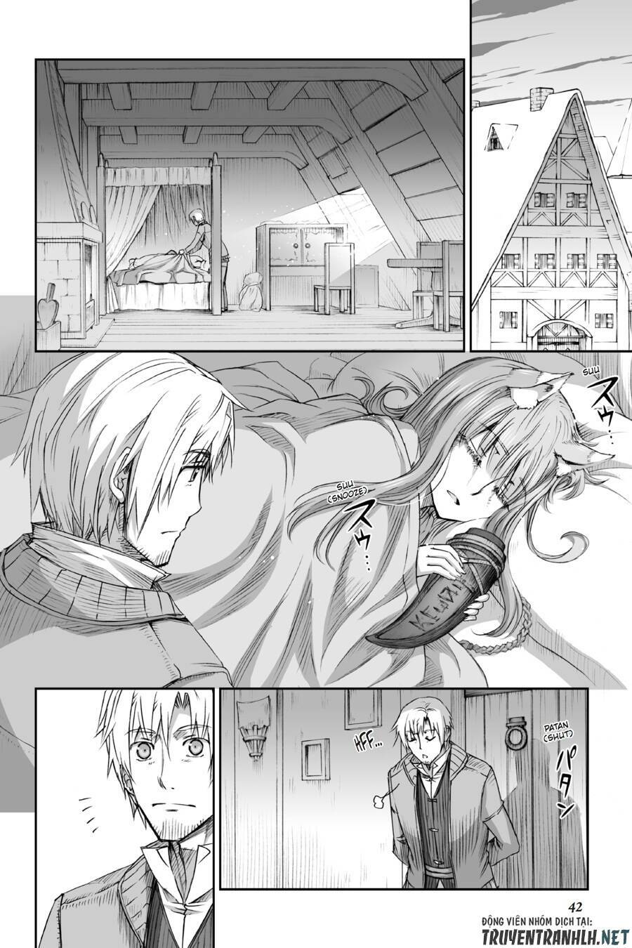 Ookami to Koushinryou: Chapter 76