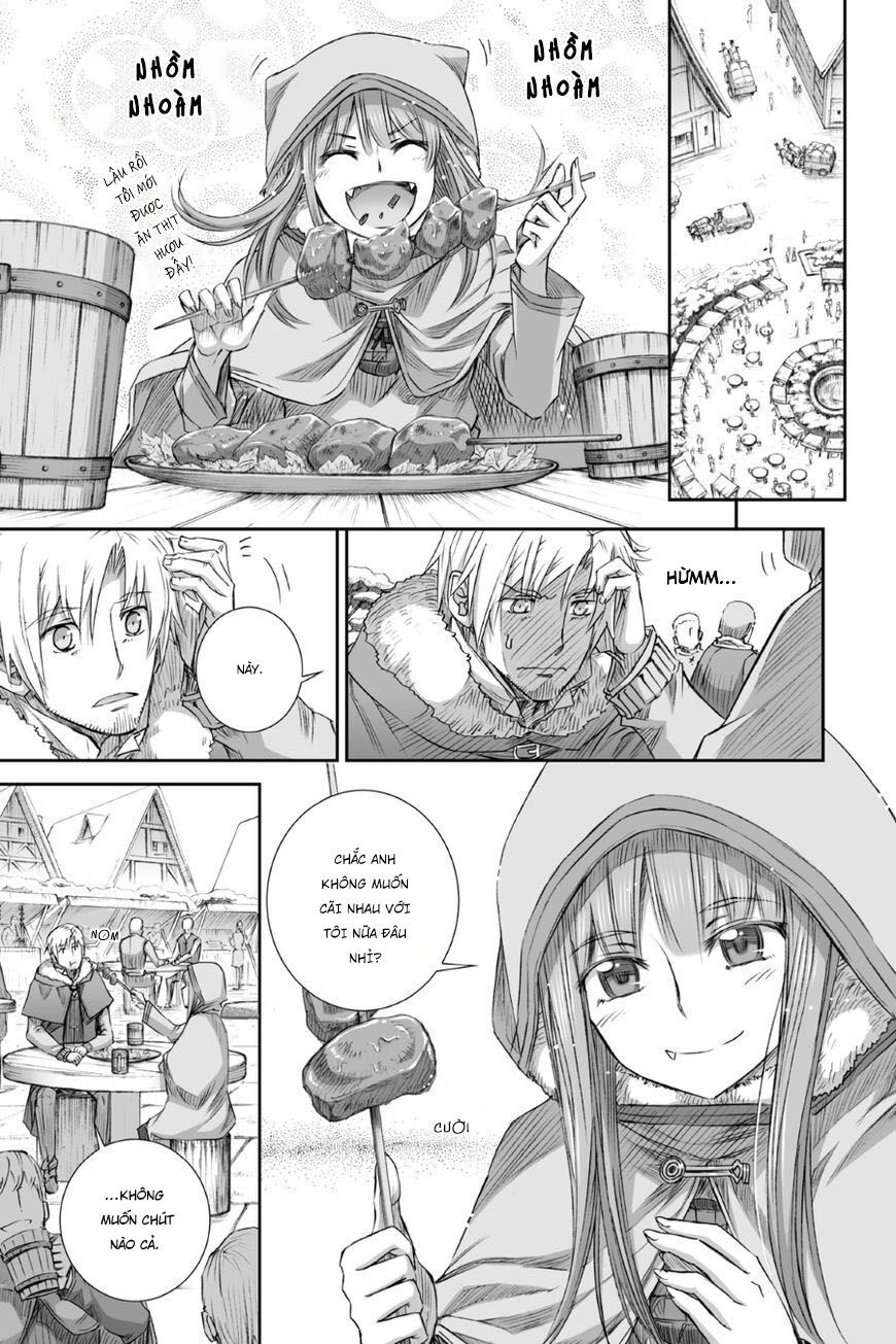 Ookami to Koushinryou: Chapter 79