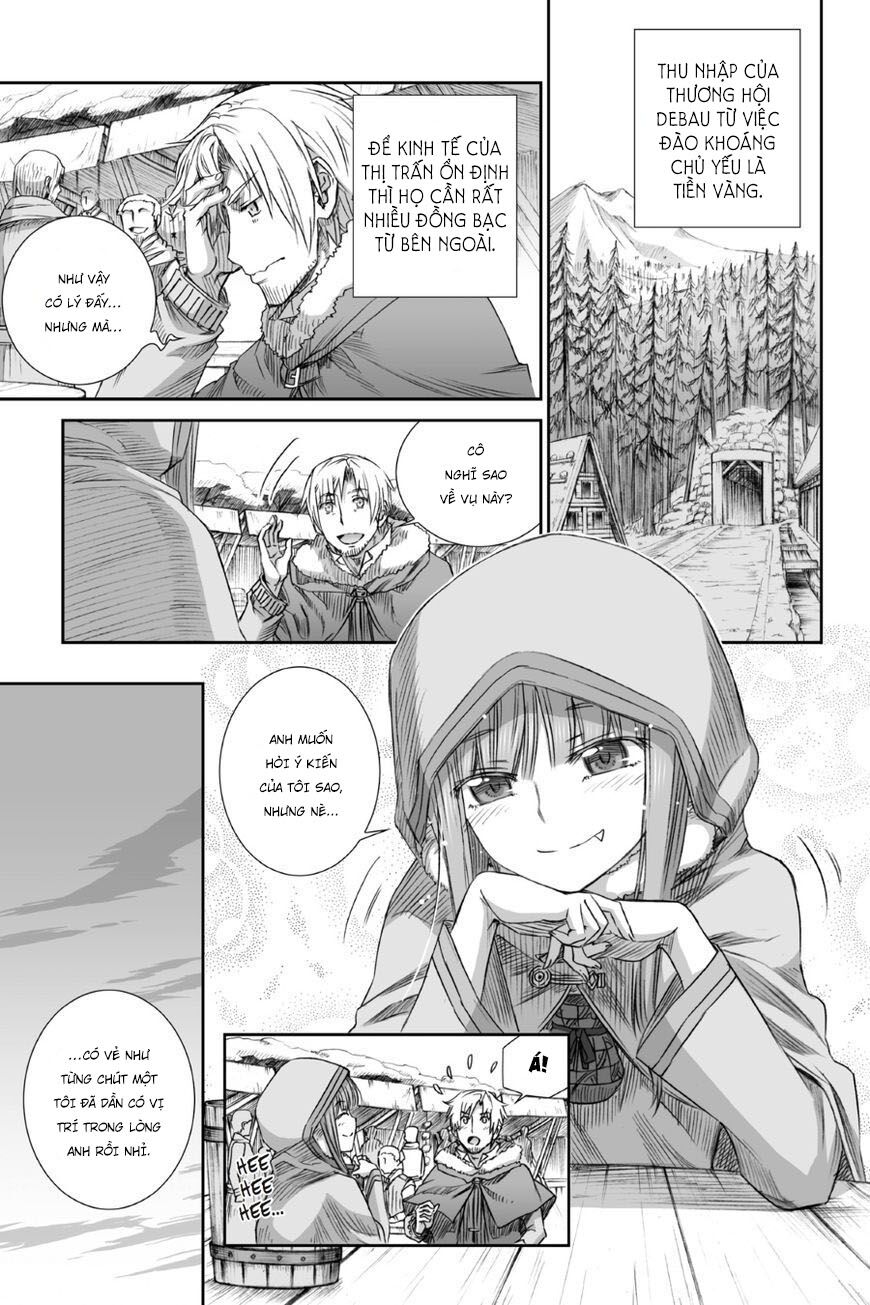 Ookami to Koushinryou: Chapter 79