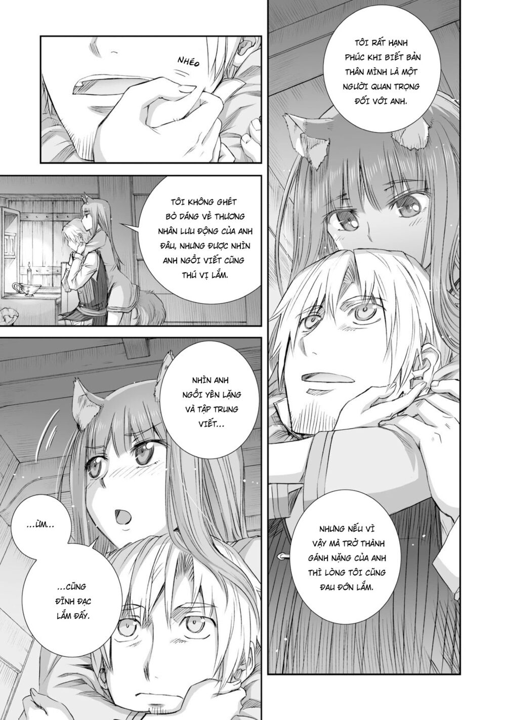 Ookami to Koushinryou: Chapter 80