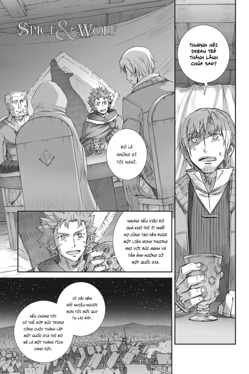 Ookami to Koushinryou: Chapter 80