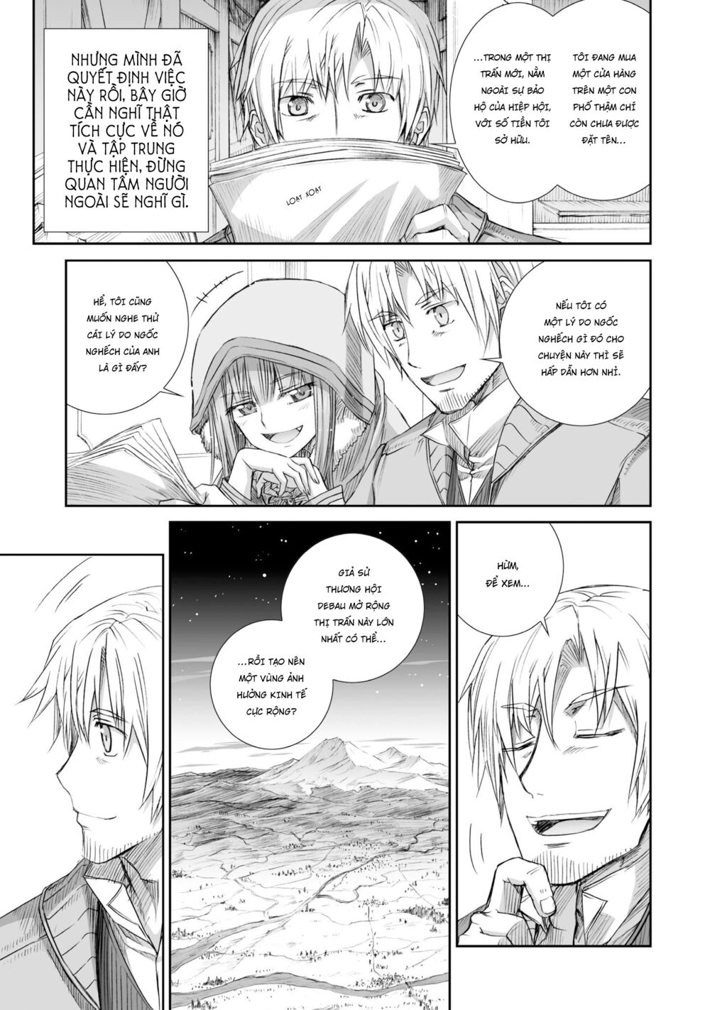 Ookami to Koushinryou: Chapter 81