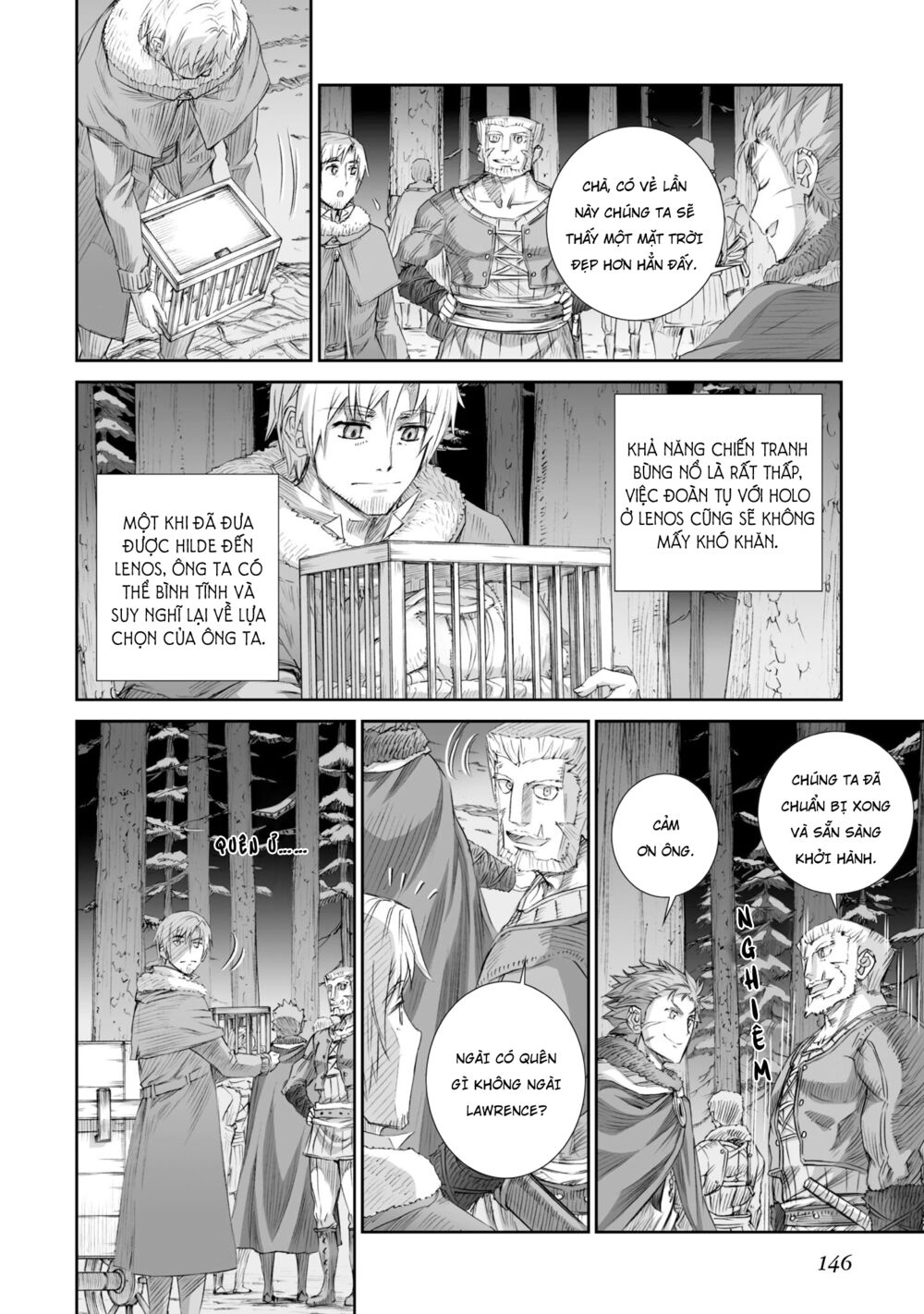 Ookami to Koushinryou: Chapter 86