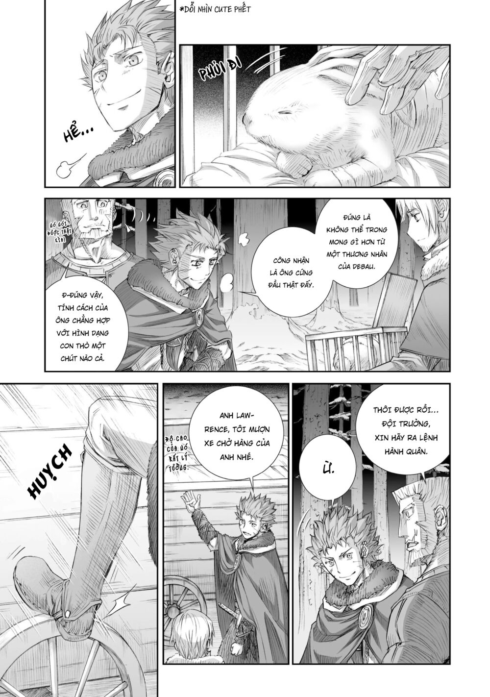 Ookami to Koushinryou: Chapter 86
