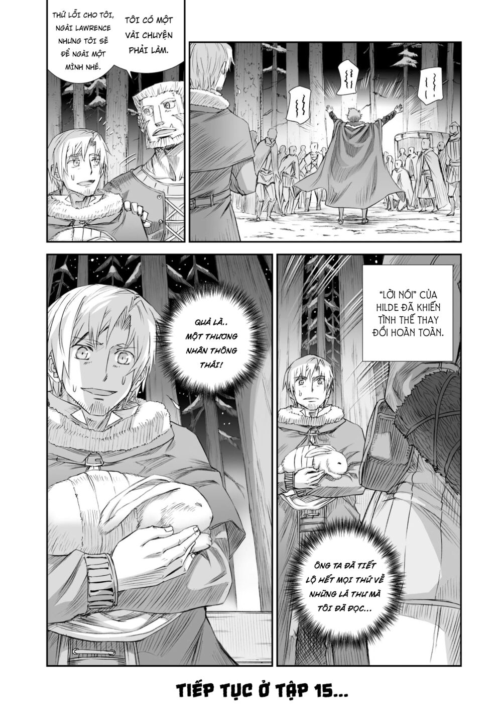 Ookami to Koushinryou: Chapter 86