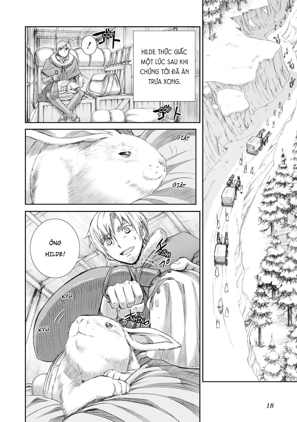 Ookami to Koushinryou: Chapter 87