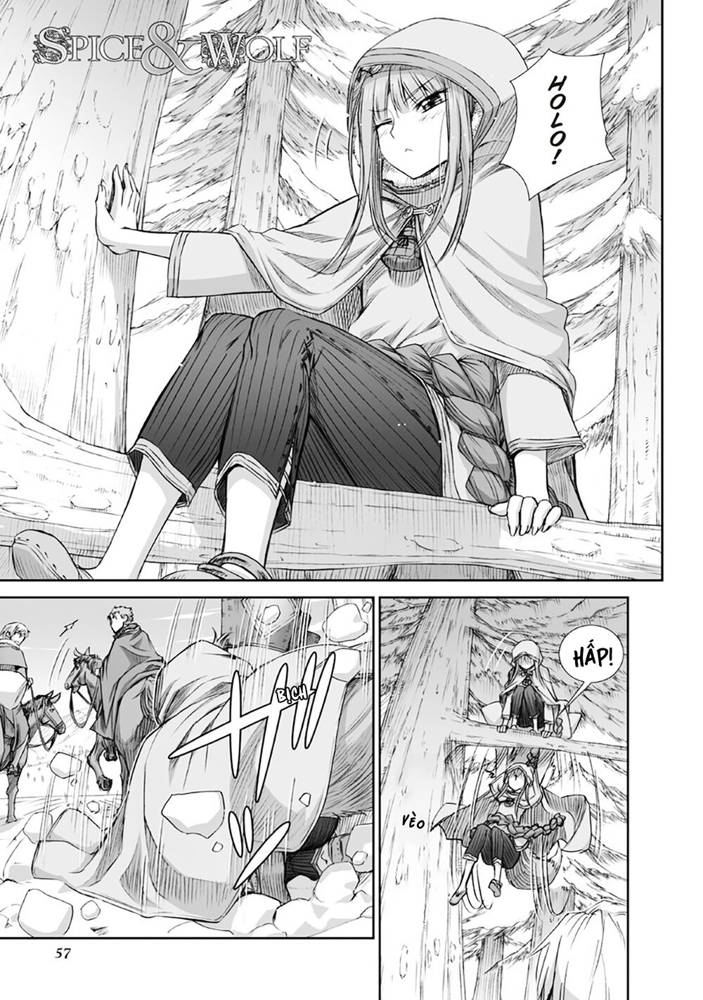 Ookami to Koushinryou: Chapter 89