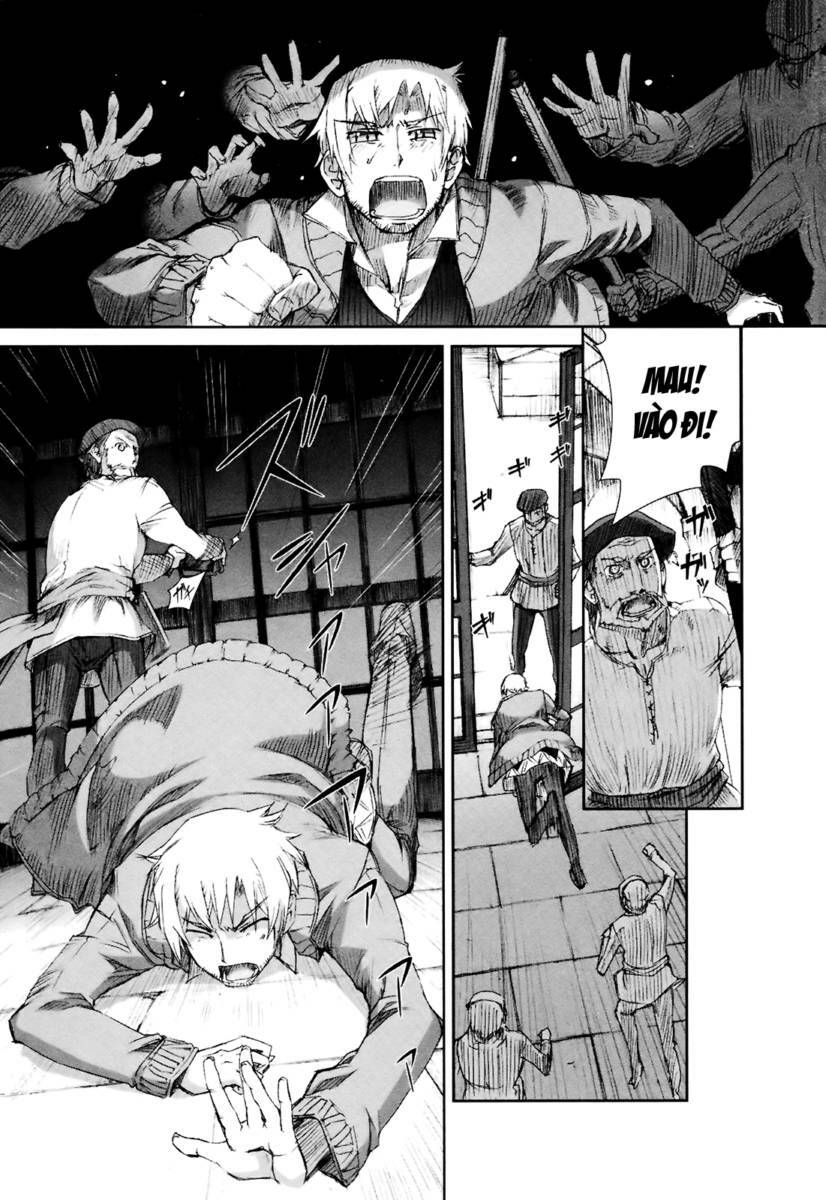 Ookami to Koushinryou: Chapter 9