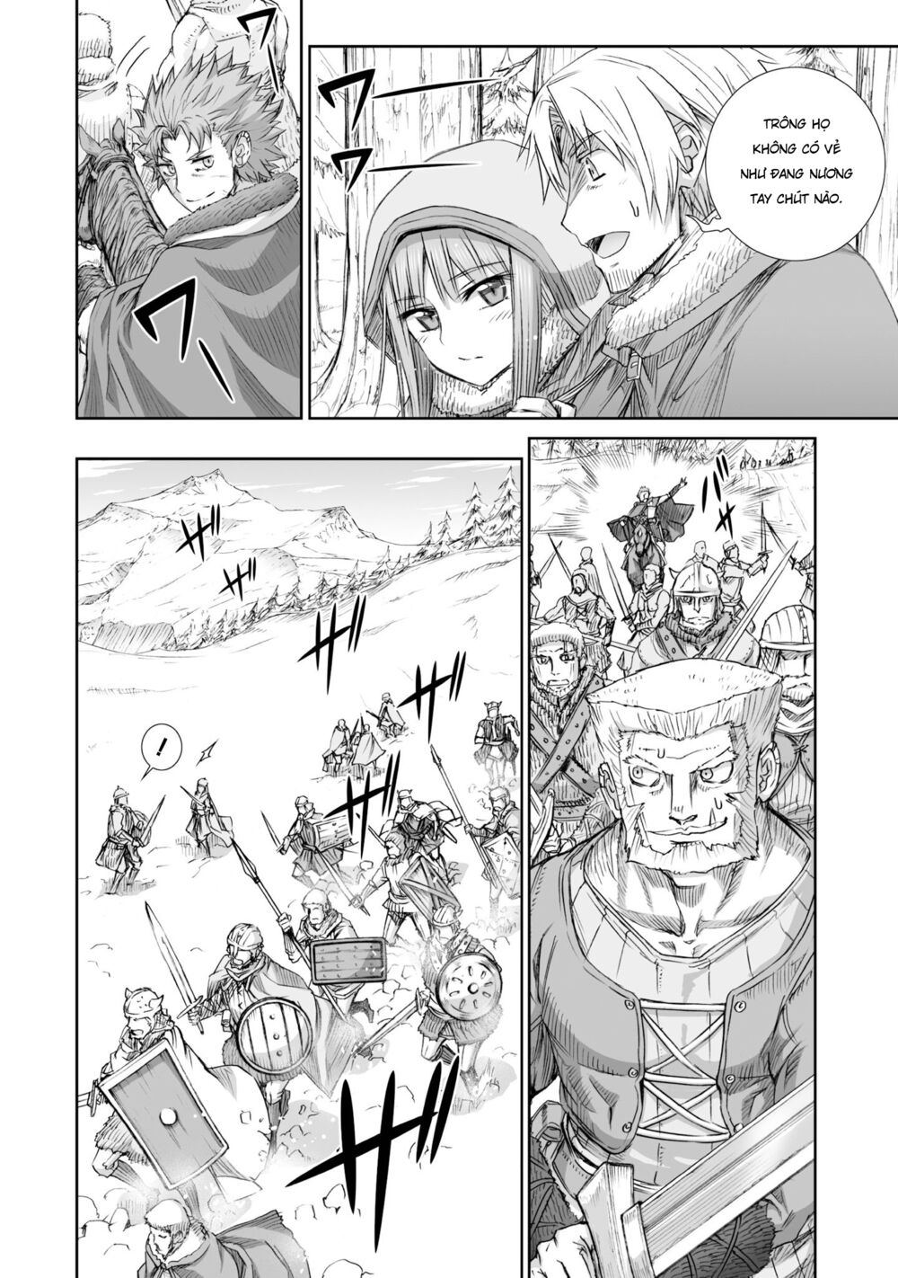 Ookami to Koushinryou: Chapter 90