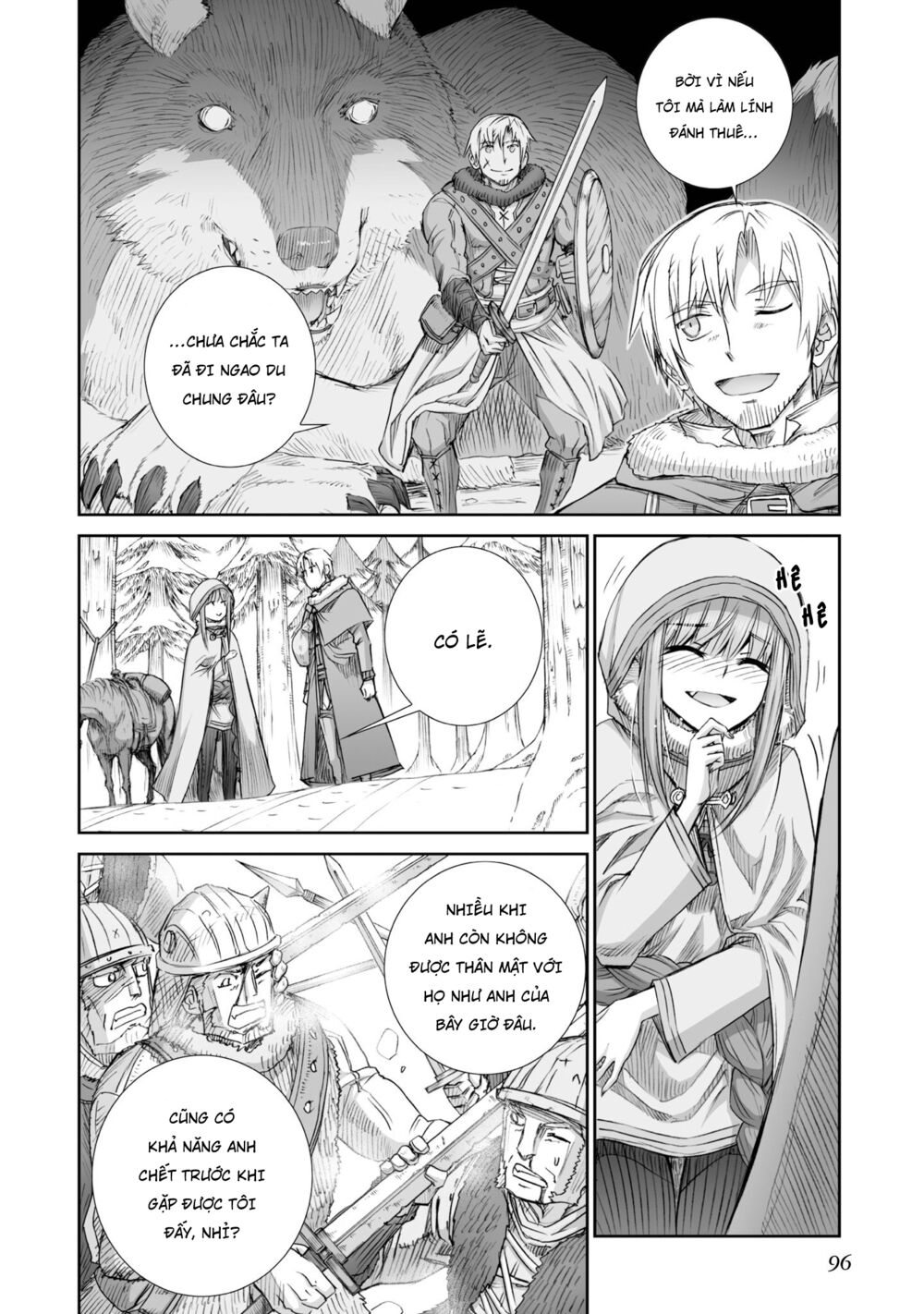 Ookami to Koushinryou: Chapter 90