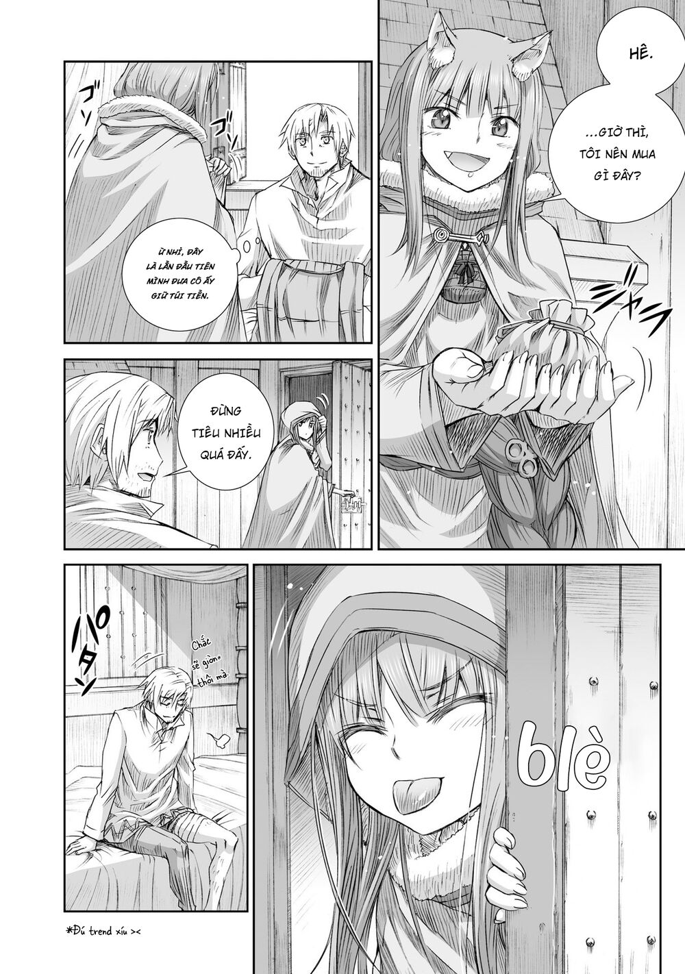 Ookami to Koushinryou: Chapter 95