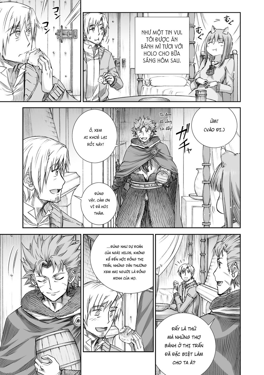 Ookami to Koushinryou: Chapter 95