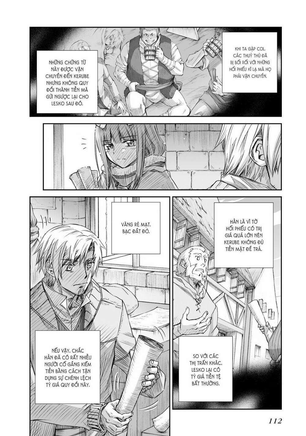 Ookami to Koushinryou: Chapter 97