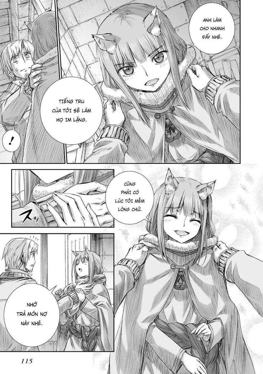 Ookami to Koushinryou: Chapter 97
