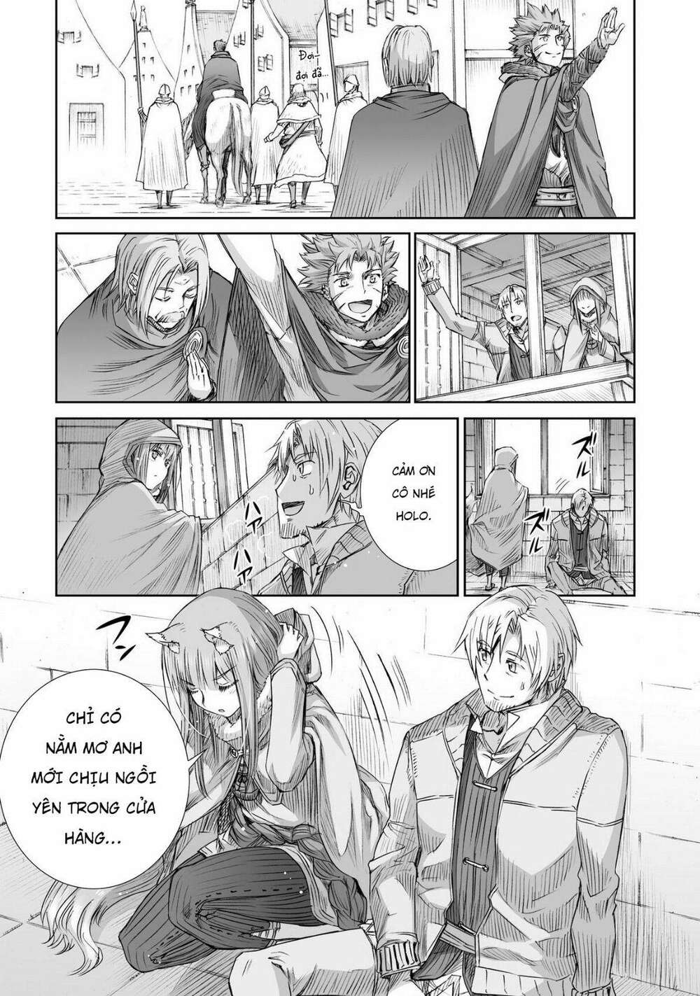 Ookami to Koushinryou: Chapter 97
