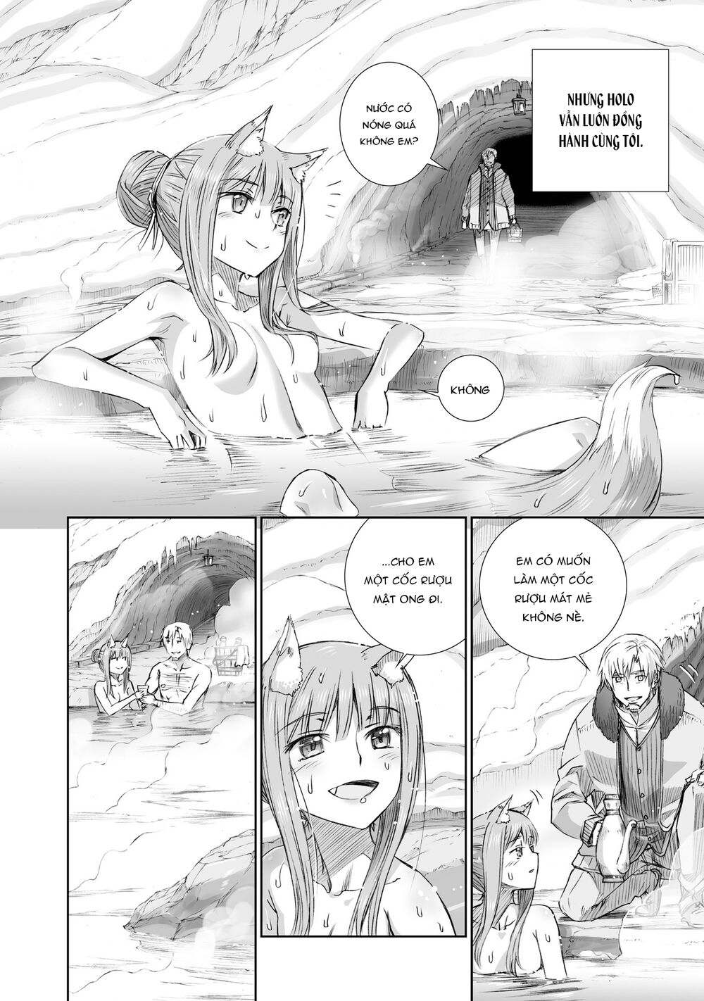 Ookami to Koushinryou: Chapter 99