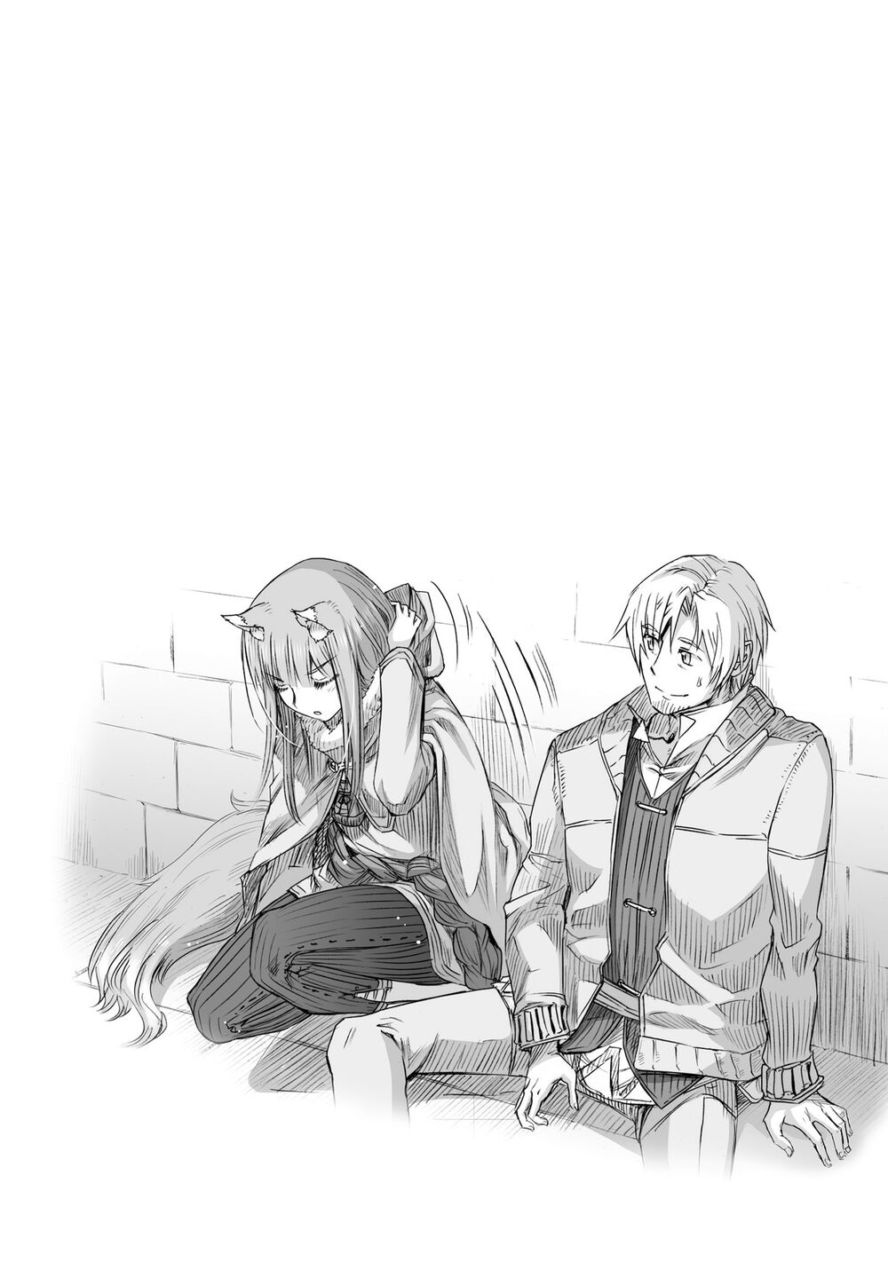 Ookami to Koushinryou: Chapter 99