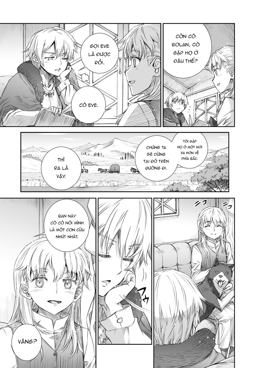 Ookami to Koushinryou: Chapter 99