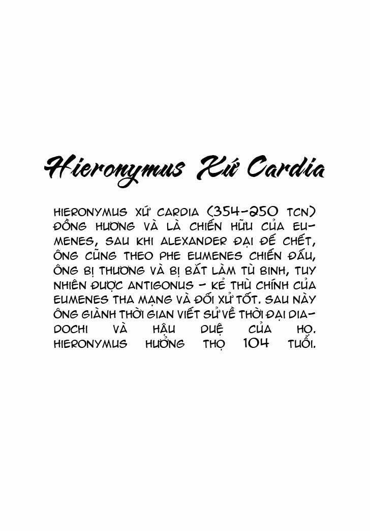 Thư Ký của Alexandros Đại đế: Chapter 20