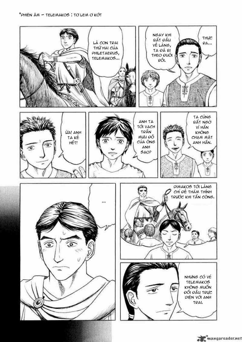 Thư Ký của Alexandros Đại đế: Chapter 30