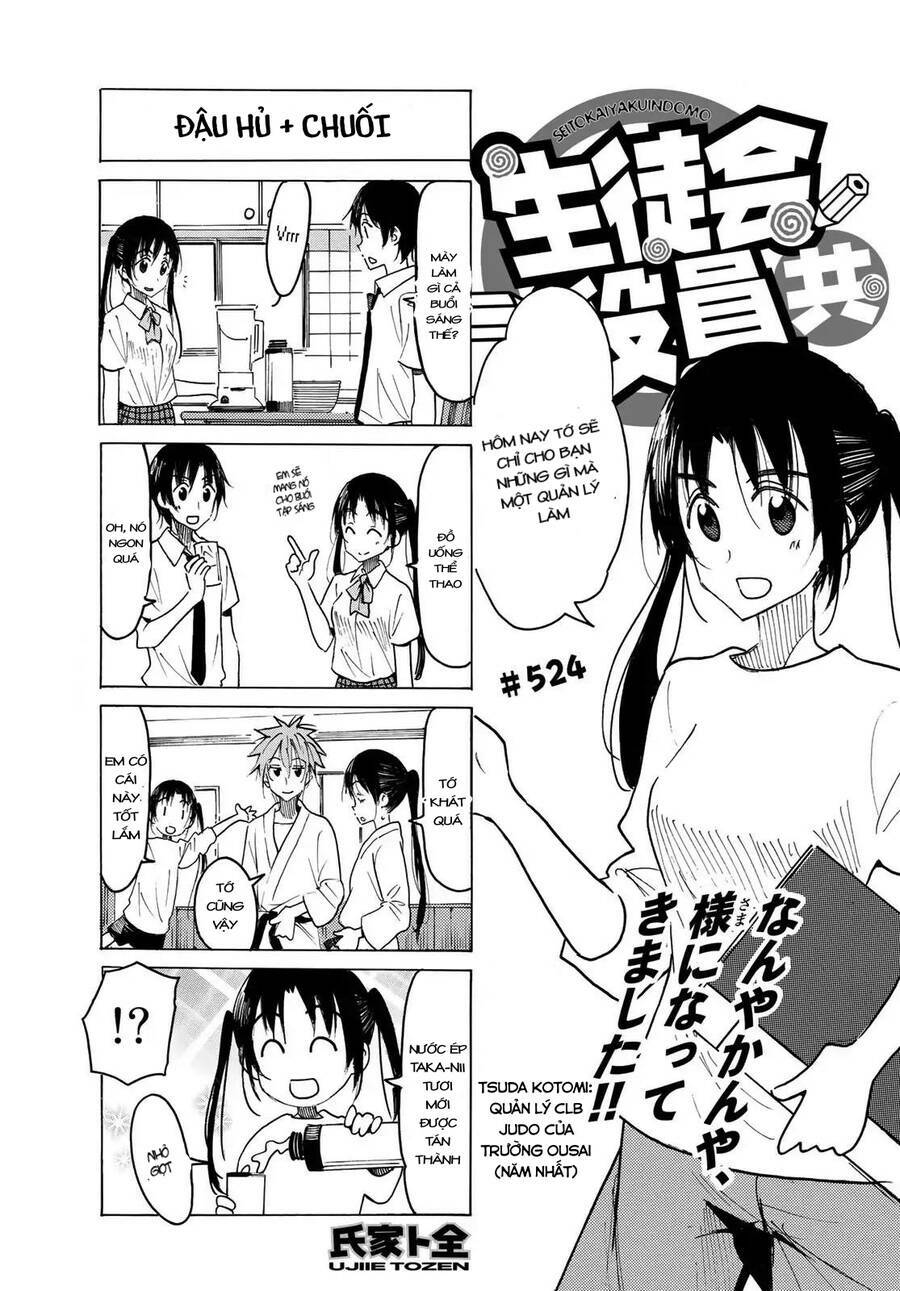 Seitokai Yakuindomo: Chapter 524