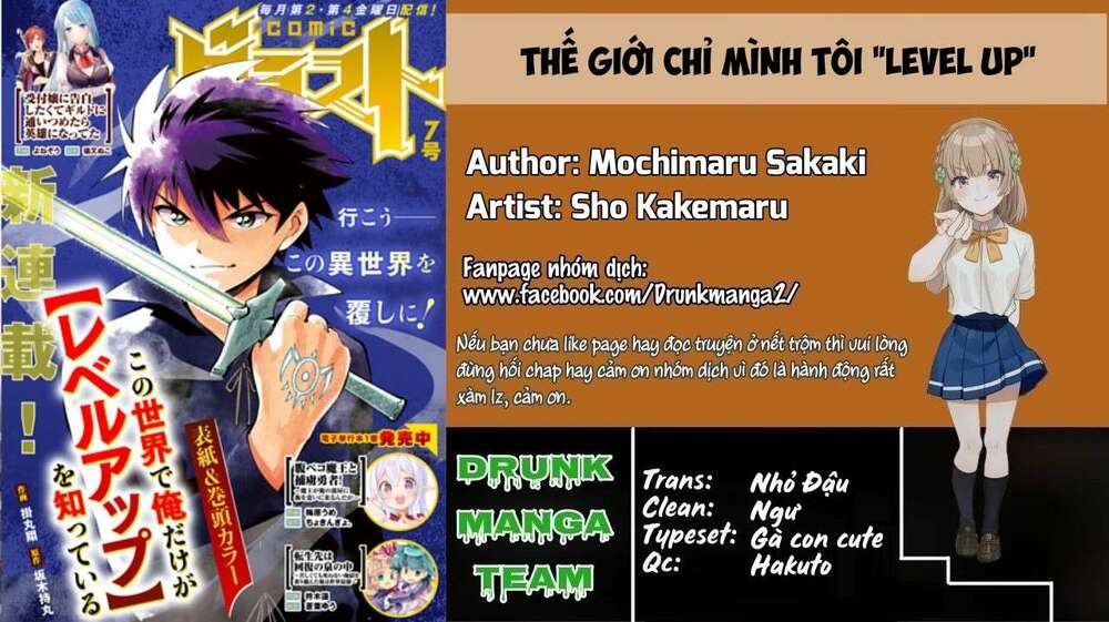 Thế Giới Chỉ Mình Tôi Level Up: Chapter 3