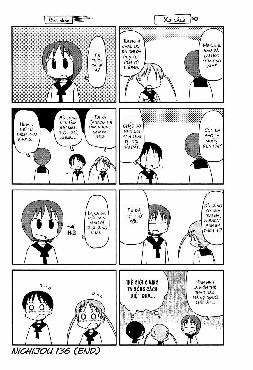 Nichijou: Chapter 136