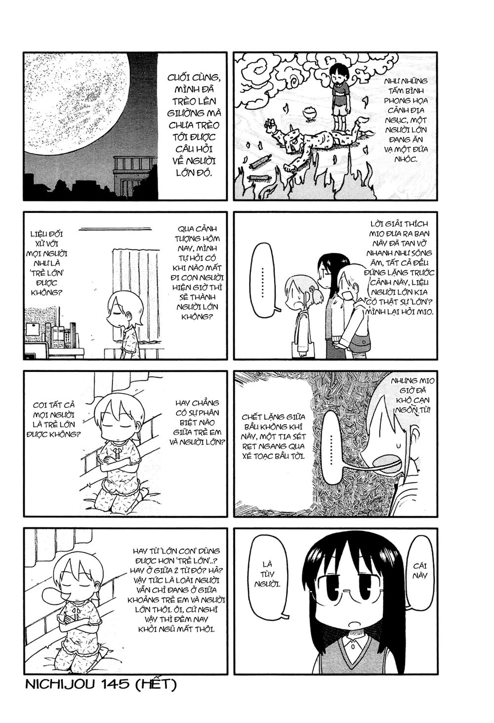 Nichijou: Chapter 145