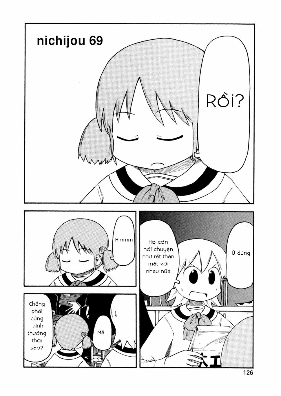 Nichijou: Chapter 69