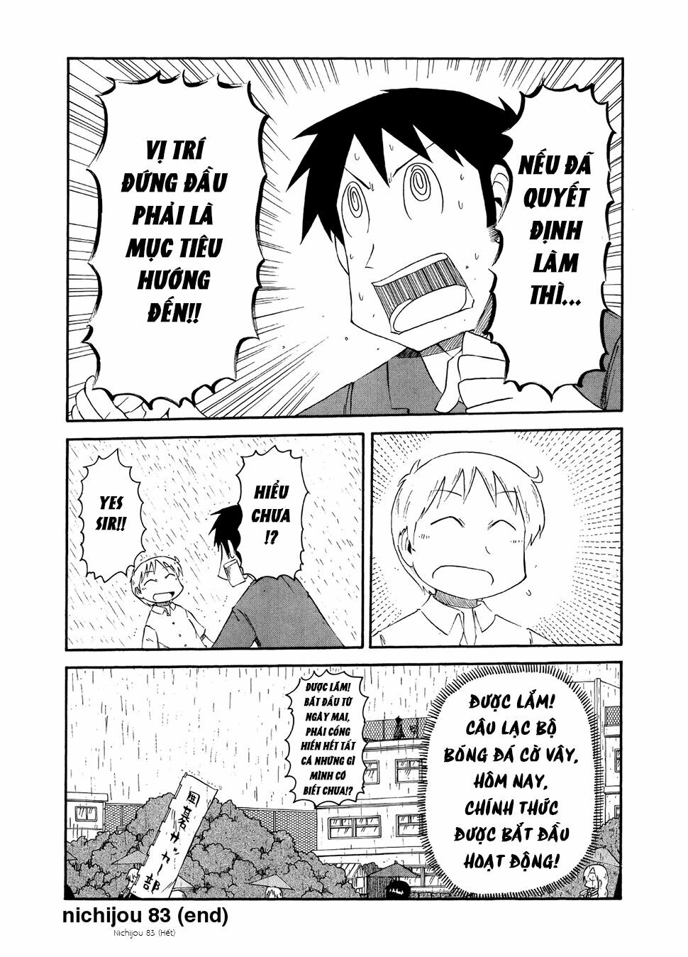Nichijou: Chapter 83