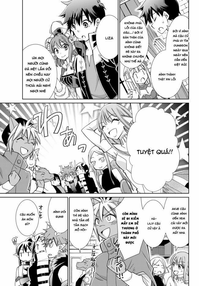 Jishou! Heibon Mazoku no Eiyuu Life: B-kyuu Mazoku nano ni Cheat Dungeon wo Tsukutteshimatta Kekka: Chapter 13