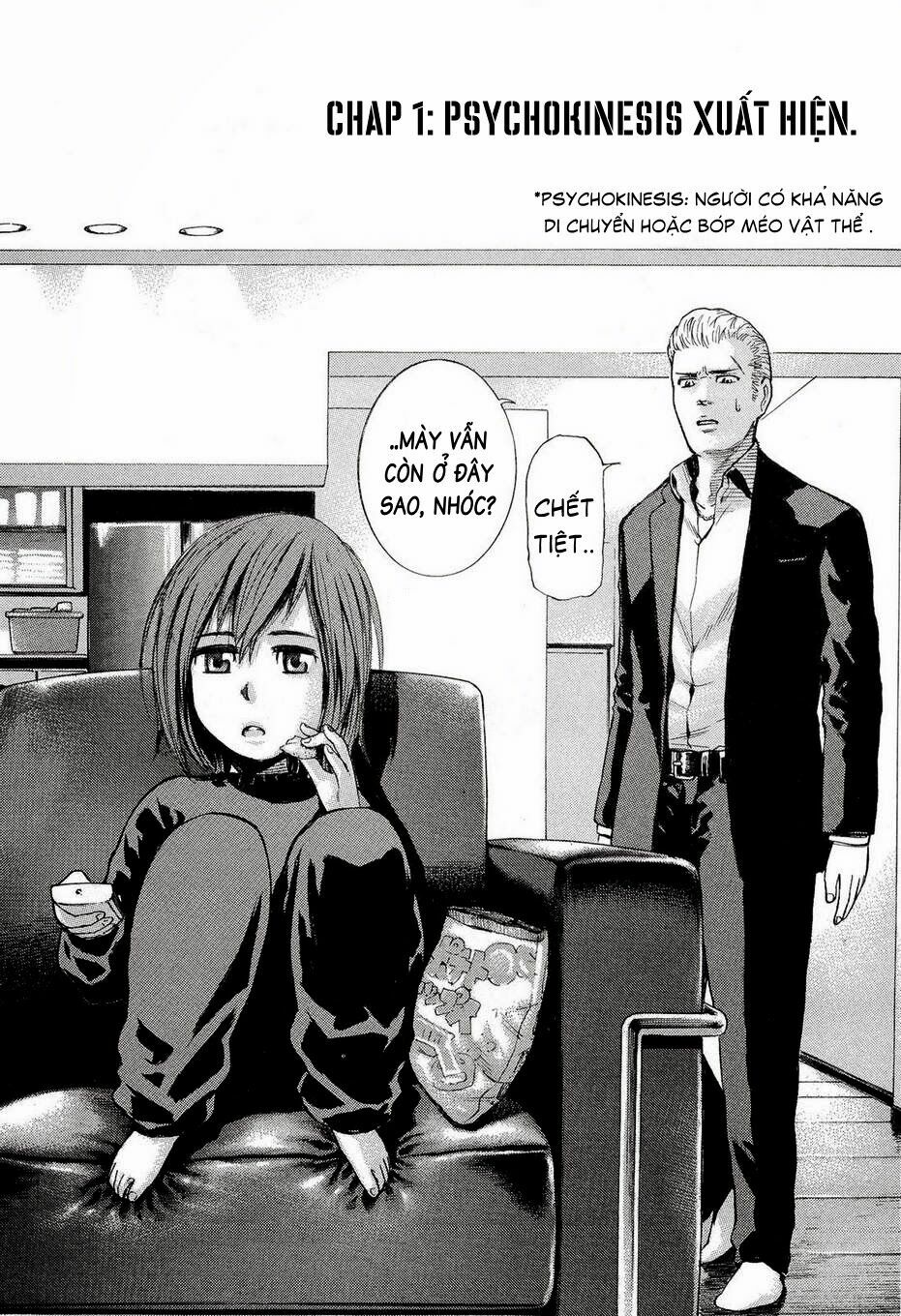 Anh Chàng Yakuza Và Cô Nàng Siêu Năng Lực: Chapter 1