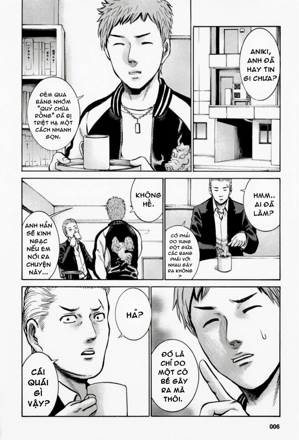 Anh Chàng Yakuza Và Cô Nàng Siêu Năng Lực: Chapter 6