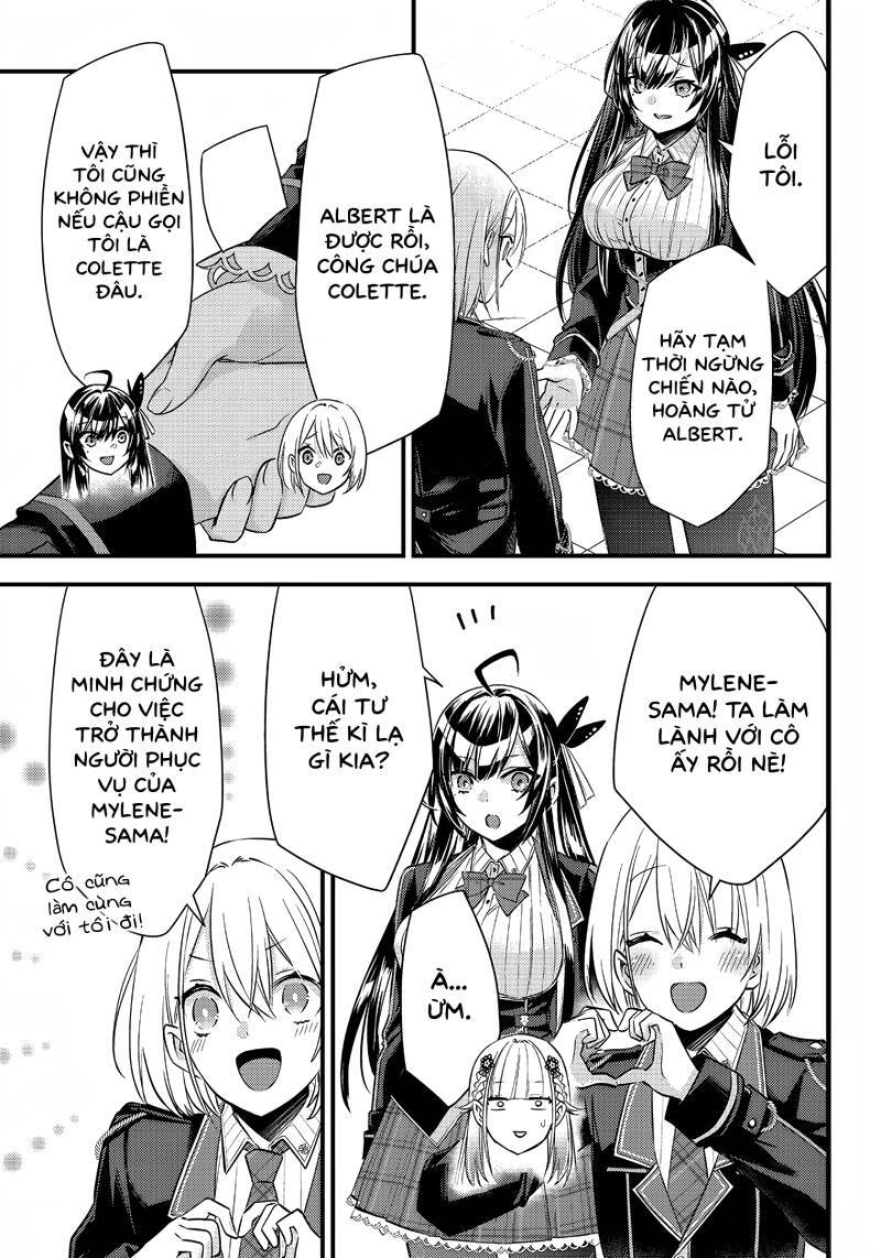 Savage Fang Ojou-sama: Shijou Saikyou No Youhei Wa Shijou Saikyou No Bougyaku Reijou To Natte Ni Dome No Sekai O Musou Suru: Chapter 10