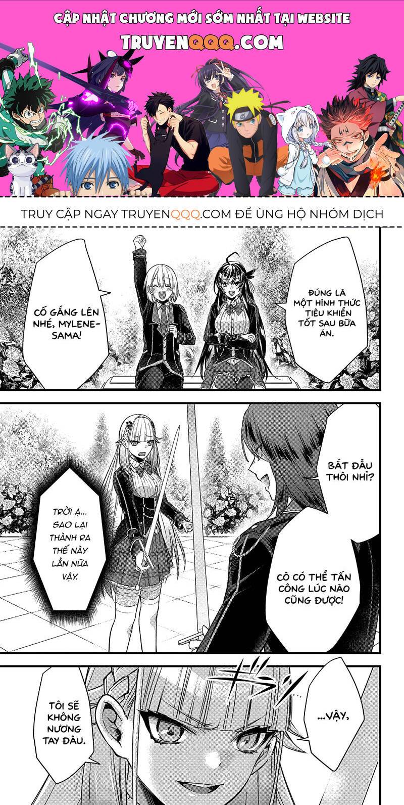 Savage Fang Ojou-sama: Shijou Saikyou No Youhei Wa Shijou Saikyou No Bougyaku Reijou To Natte Ni Dome No Sekai O Musou Suru: Chapter 12