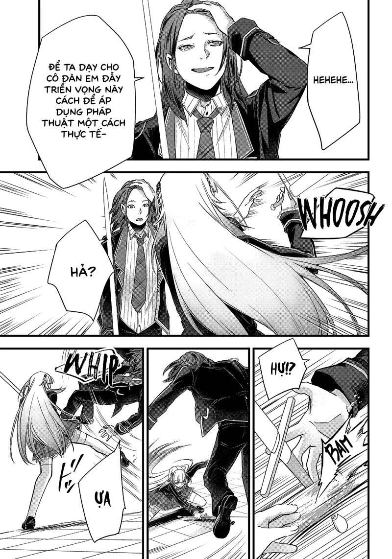 Savage Fang Ojou-sama: Shijou Saikyou No Youhei Wa Shijou Saikyou No Bougyaku Reijou To Natte Ni Dome No Sekai O Musou Suru: Chapter 12