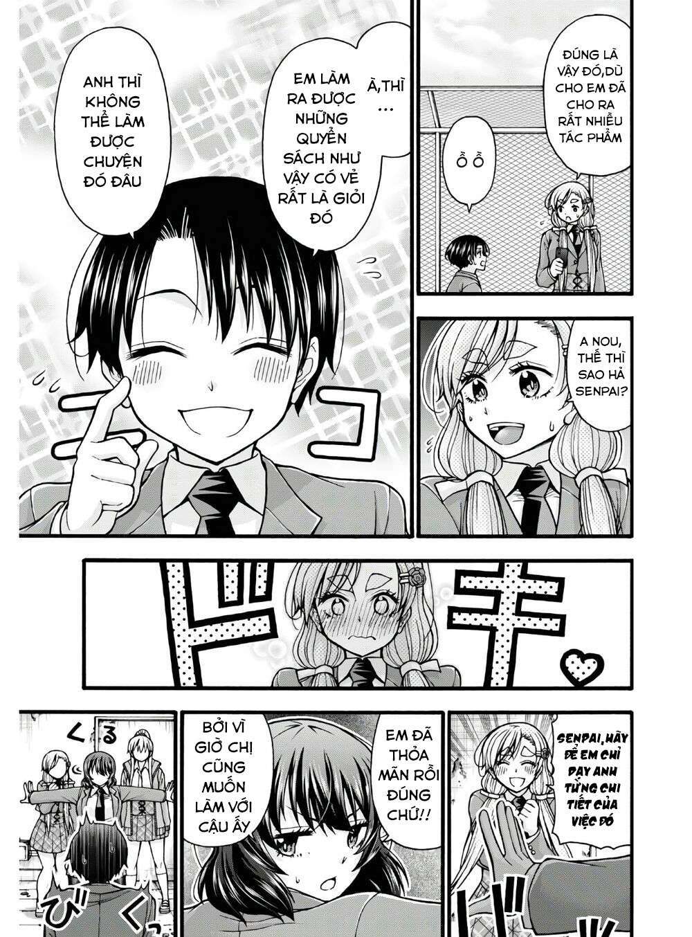 Đừng biến dạng mà, Ogata-kun!!: Chapter 4