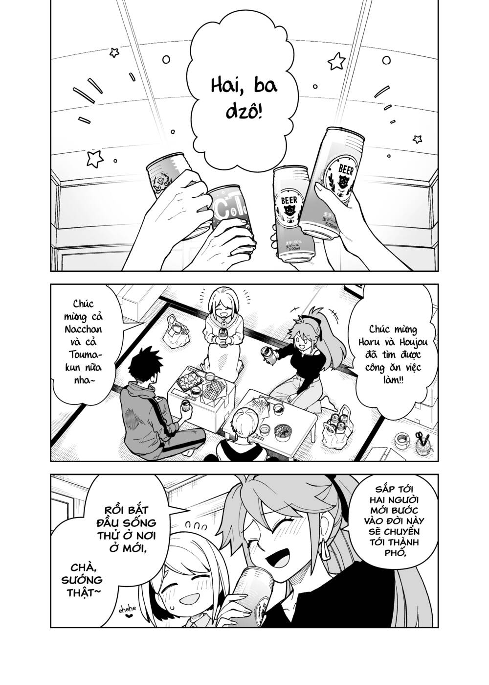 A Story About a Man and a Woman and When They Sleep Together, Money Appears Out of Nowhere: Chapter 24: (END)