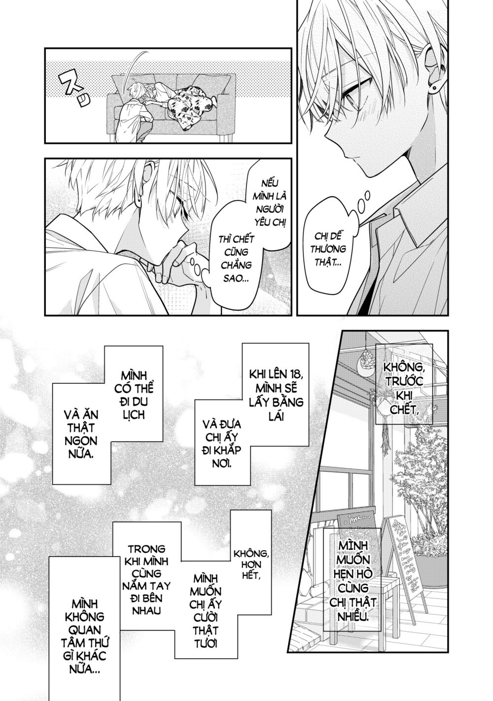 Yêu chị gái thằng bạn: Chapter 2