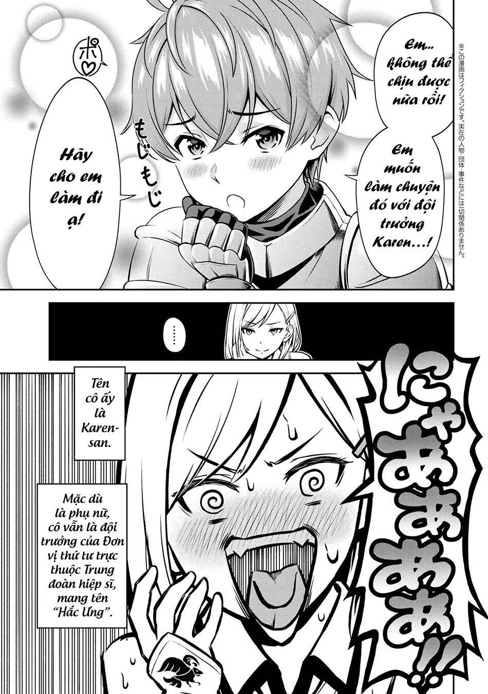 Chị Hiệp Sĩ Ưu Tú Chỉ Dễ Thương Trước Mỗi Tôi!: Chapter 1.1